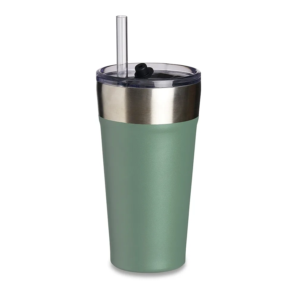 Copo Térmico c/ Canudo 500ml - alternativa
