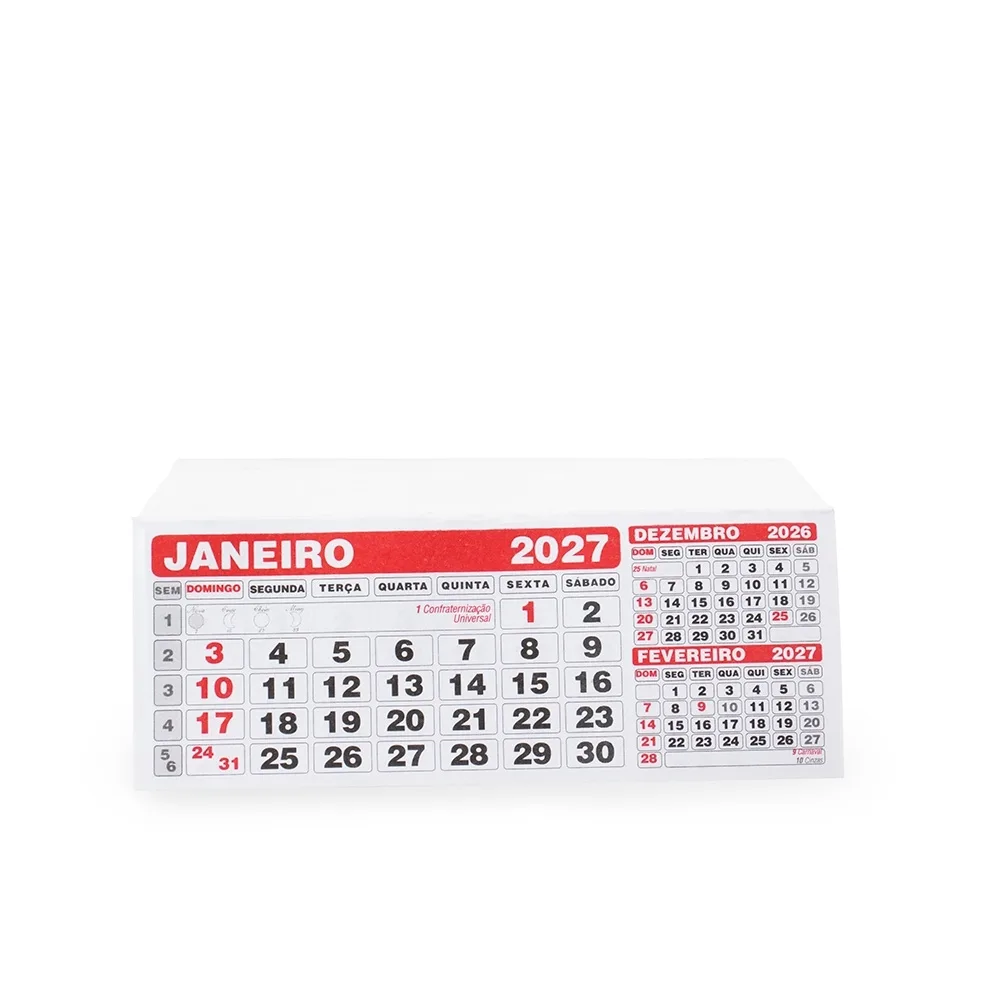 Refil Calendário de Mesa